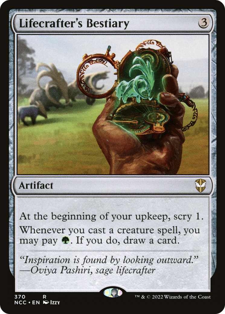 Lifecrafter's Bestiary (NCC-370)  - New Capenna Commander