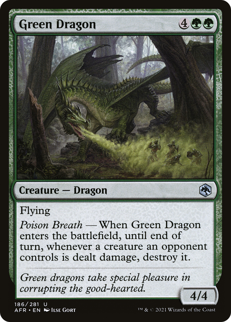 Green Dragon (AFR-186)  - Adventures in the Forgotten Realms