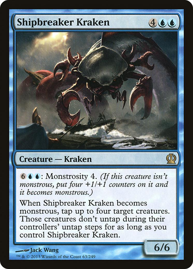 Shipbreaker Kraken (THS-063) - Theros Foil