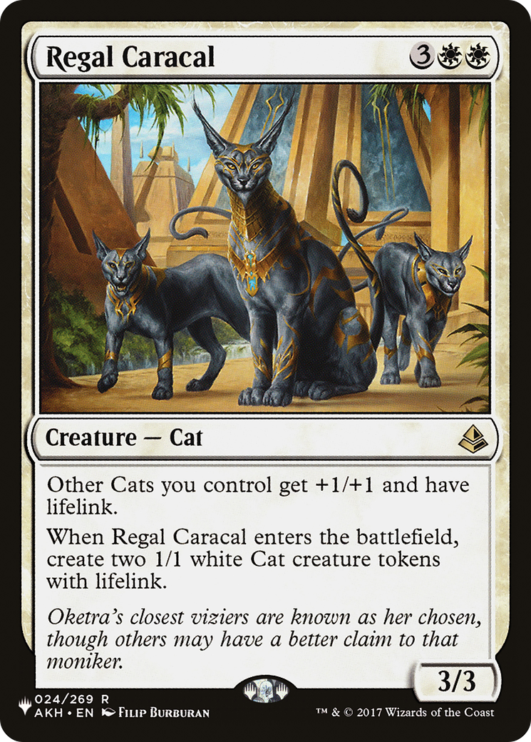Regal Caracal (LIST-024/269)  - The List