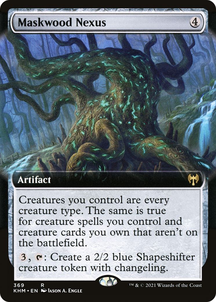 Maskwood Nexus (Extended Art) (KHM-369)  Foil - Kaldheim: (Extended Art)