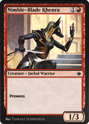 Nimble-Blade Khenra (AKR-168)  - Amonkhet Remastered