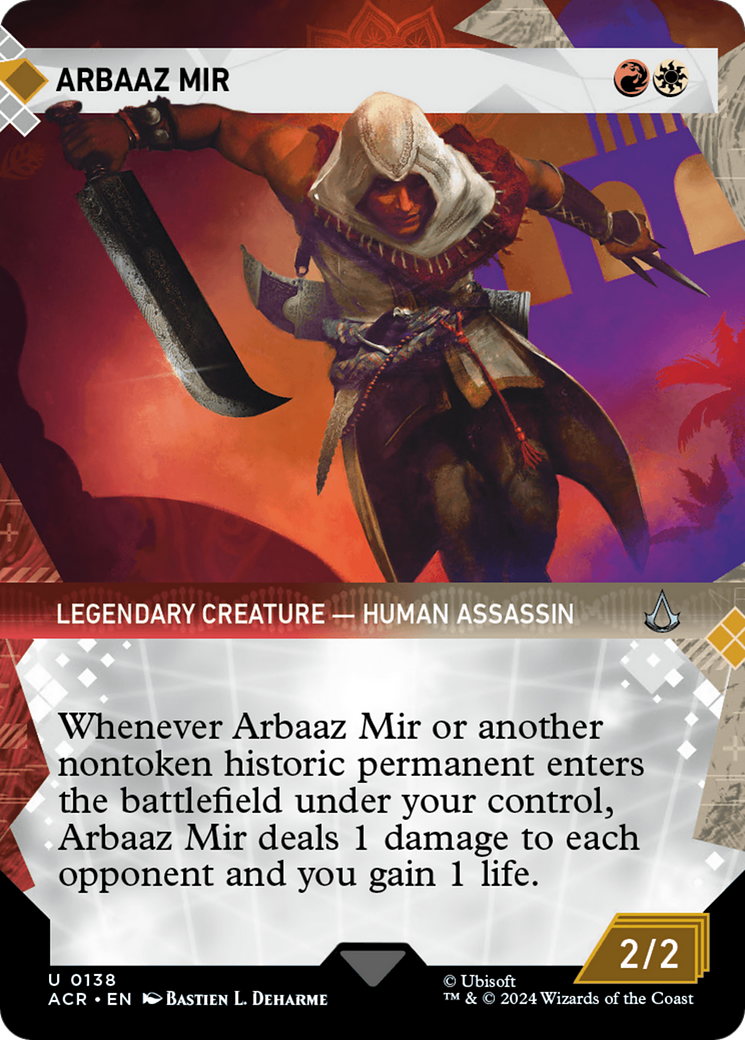 Arbaaz Mir (Showcase) (ACR-138)  - Assassin's Creed: (Showcase) (Borderless)