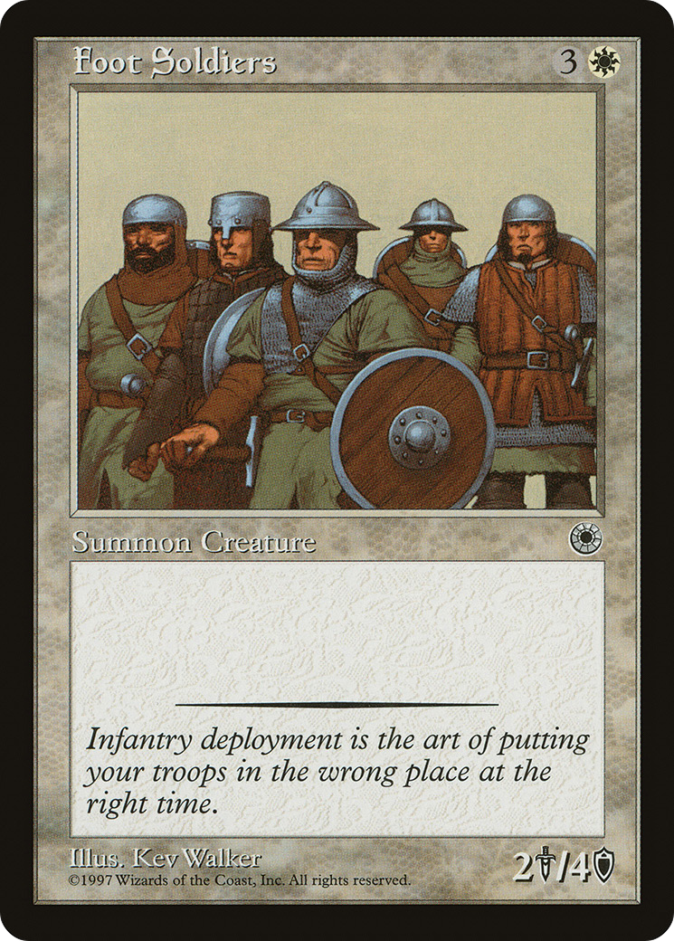 Foot Soldiers (POR-)  - Portal