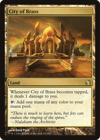 City of Brass (MMA-221)  Foil - Modern Masters
