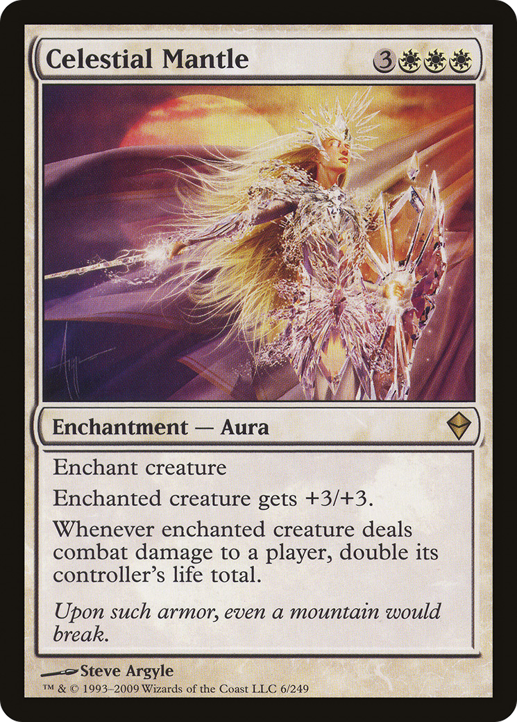 Celestial Mantle (ZEN-006)  Foil - Zendikar