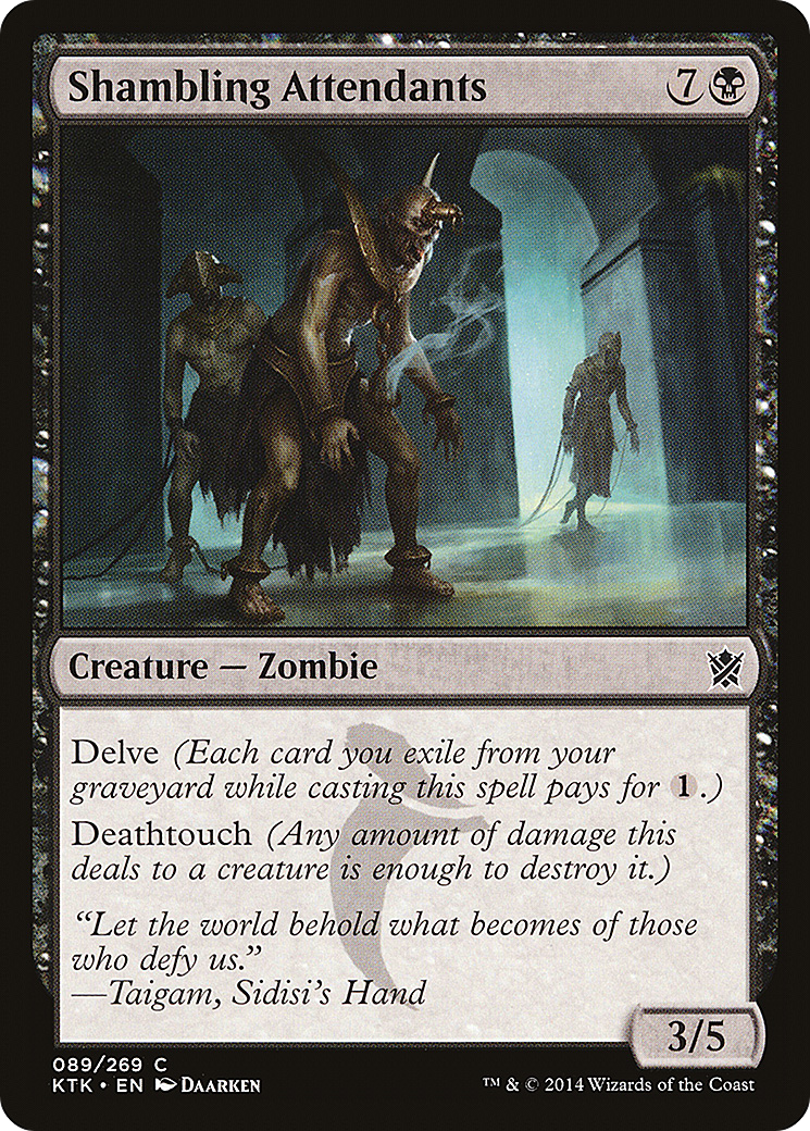 Shambling Attendants (KTK-089) - Khans of Tarkir