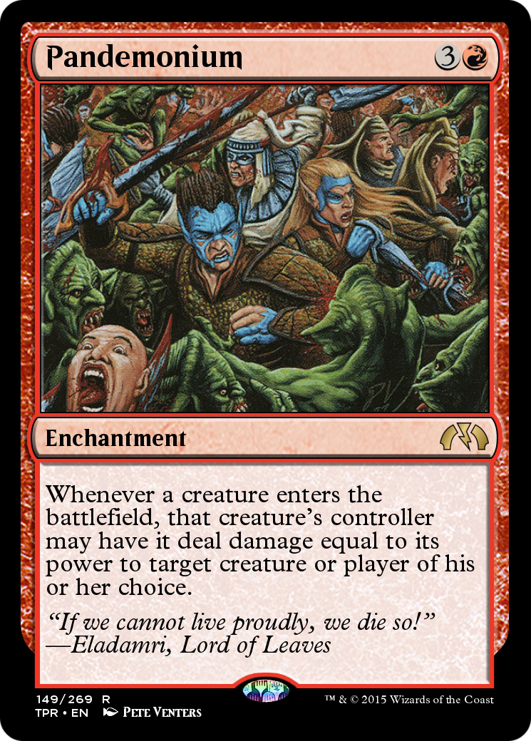 Pandemonium (TPR-149)  Foil - Tempest Remastered