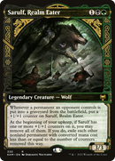 Sarulf, Realm Eater (Showcase) (KHM-330) - Kaldheim: (Showcase) Foil
