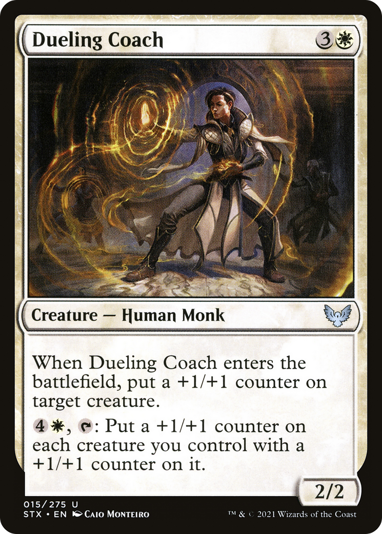 Dueling Coach (STX-015)  Foil - Strixhaven: School of Mages
