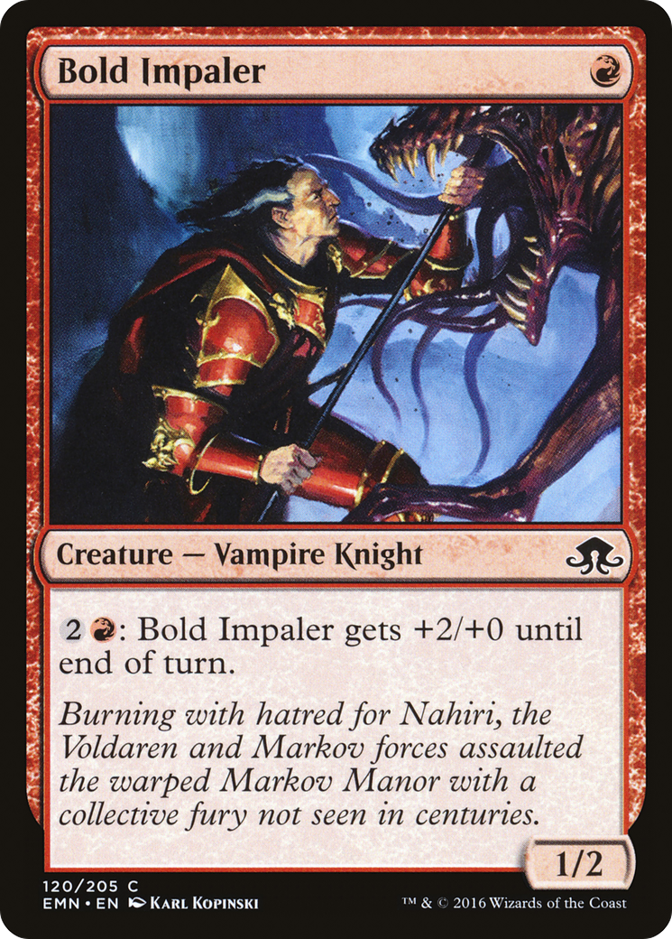 Bold Impaler (EMN-120)  Foil - Eldritch Moon