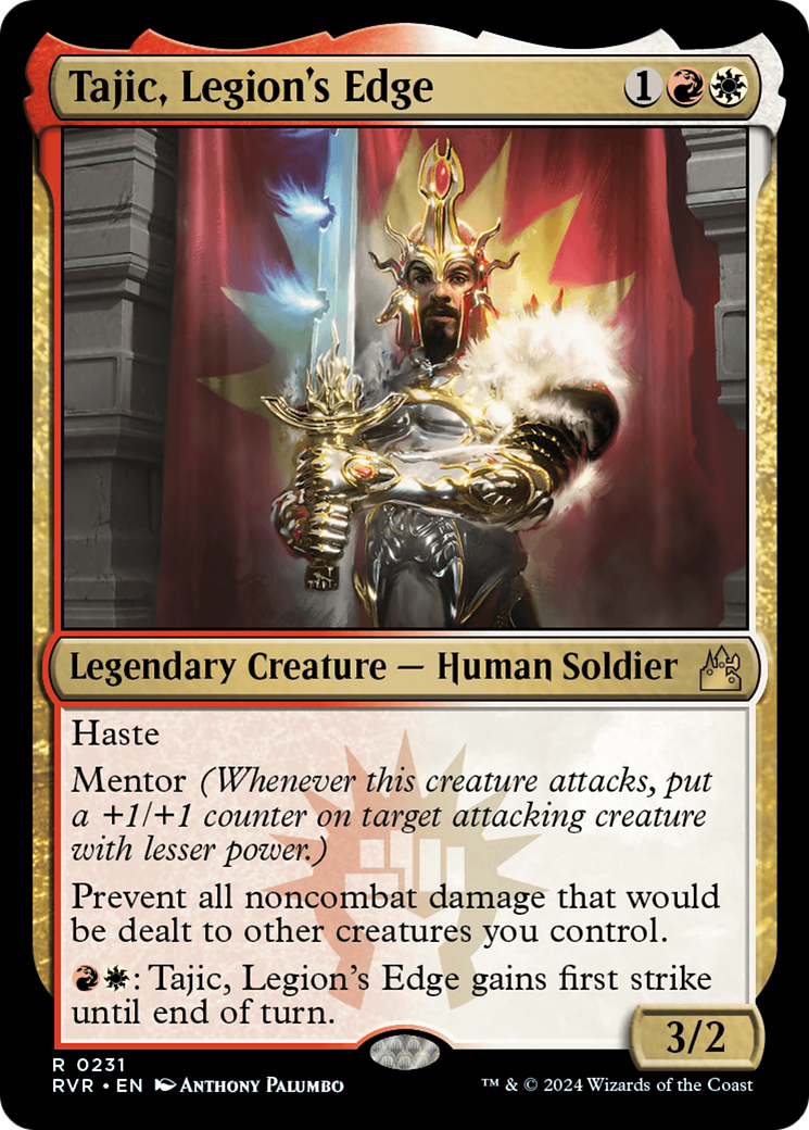 Tajic, Legion's Edge (RVR-231)  Foil - Ravnica Remastered