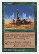 Crumble (5ED-)  - Fifth Edition