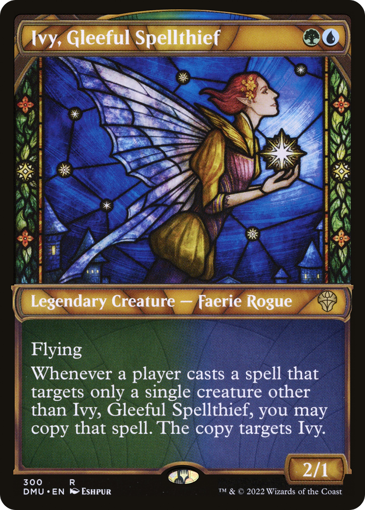 Ivy, Gleeful Spellthief (Showcase) (DMU-300)  Foil - Dominaria United: (Showcase)