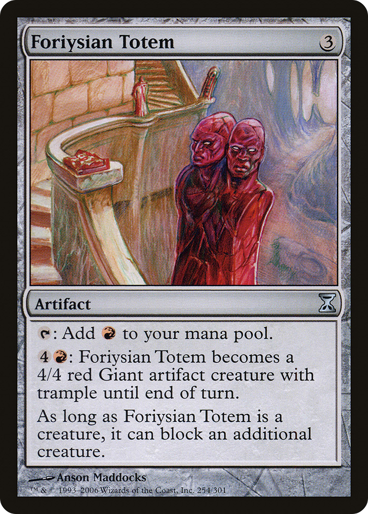 Foriysian Totem (TSP-254)  Foil - Time Spiral