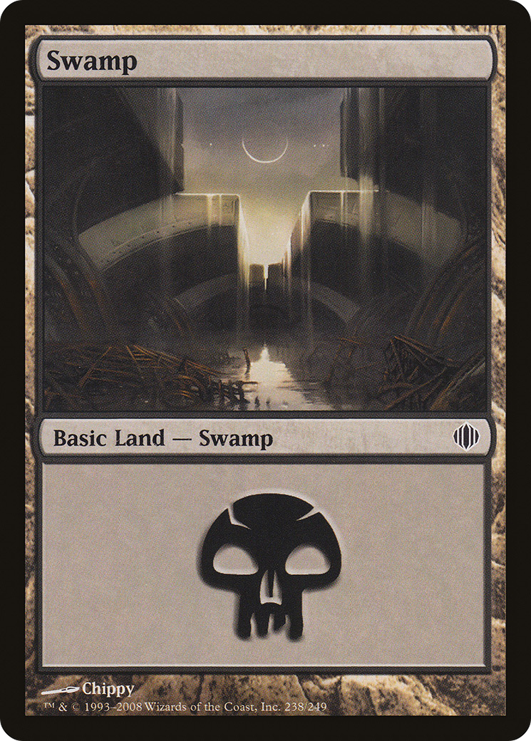 Swamp (238) (ALA-238)  Foil - Shards of Alara