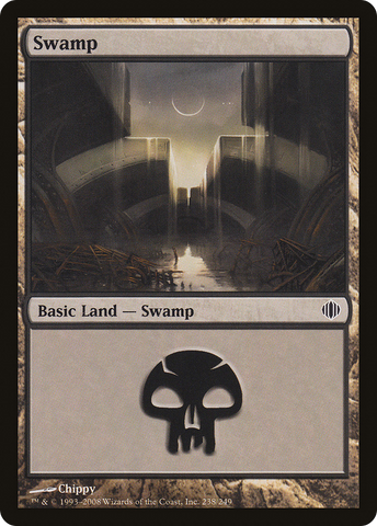 Swamp (238) (ALA-238)  Foil - Shards of Alara