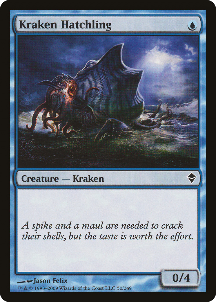 Kraken Hatchling (ZEN-050)  - Zendikar