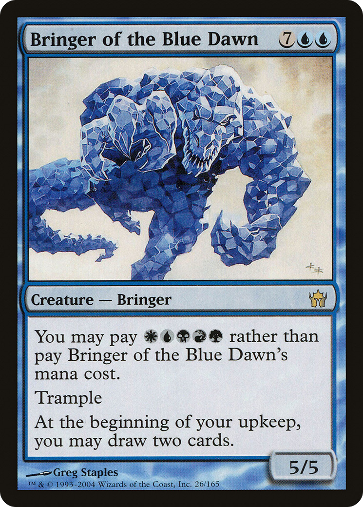 Bringer of the Blue Dawn (5DN-026)  - Fifth Dawn