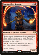 Immolation Shaman (RNA-106)  - Ravnica Allegiance
