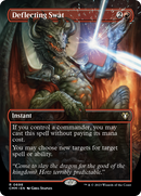 Deflecting Swat (Borderless) (CMM-698)  Foil - Commander Masters