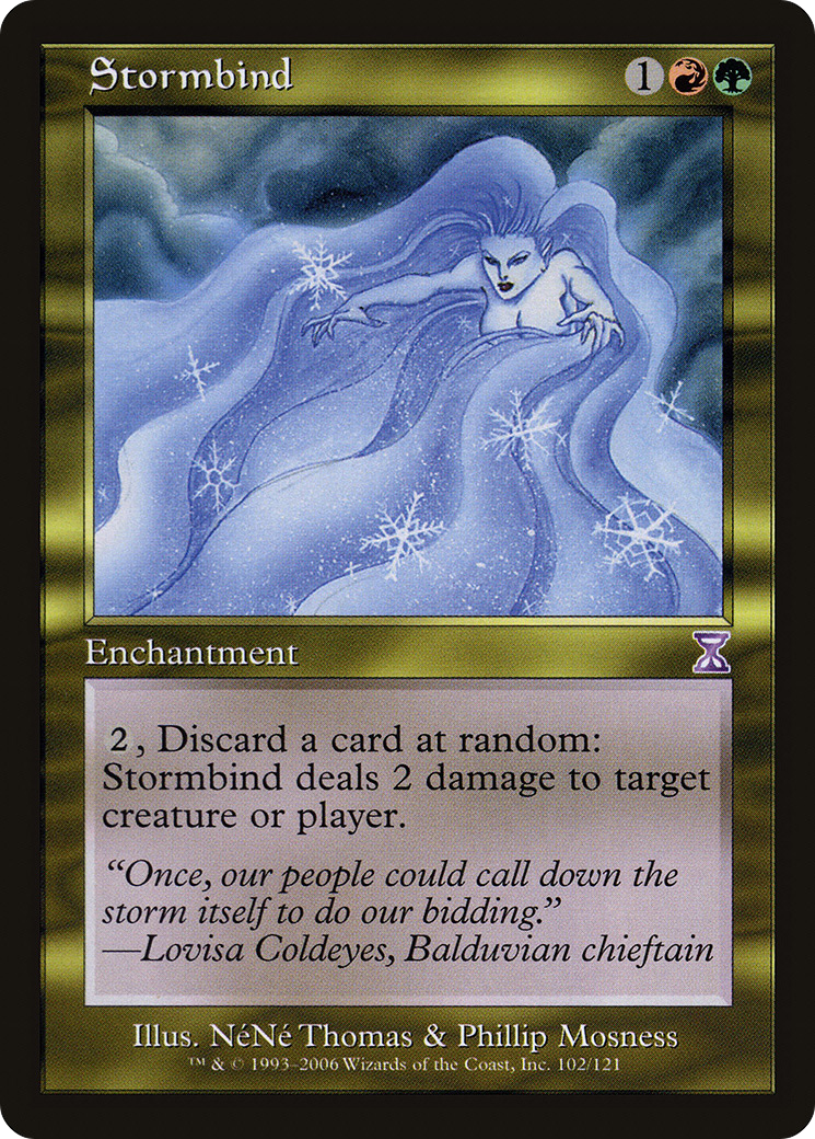 Stormbind (TSB-102)  Foil - Time Spiral Timeshifted