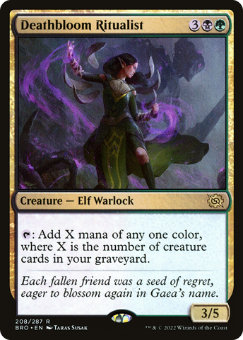Deathbloom Ritualist (BRO-208)  - The Brothers' War