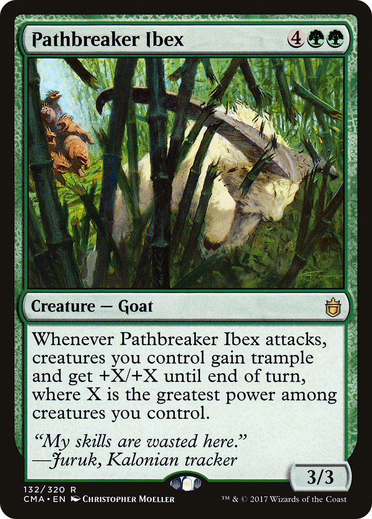 Pathbreaker Ibex (CMA-132)  - Commander Anthology