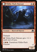 Vildin-Pack Outcast // Dronepack Kindred (EMN-148)  Foil - Eldritch Moon: (mooneldrazidfc)
