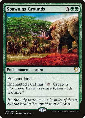 Spawning Grounds (C18-163)  - Commander 2018