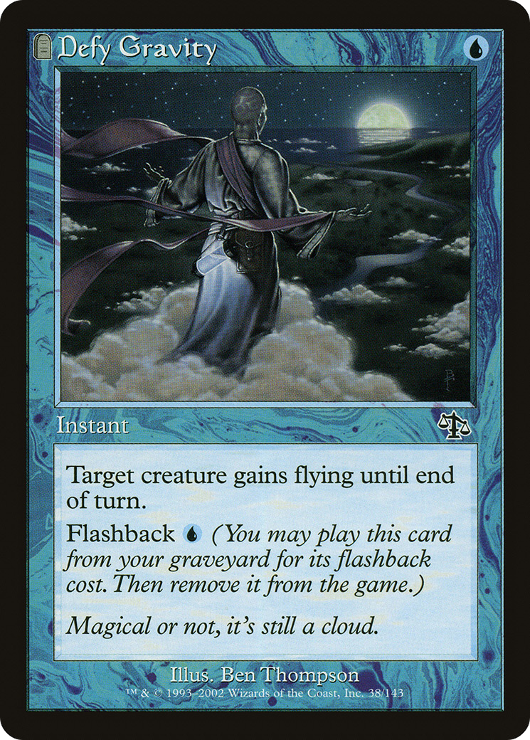 Defy Gravity (JUD-038)  Foil - Judgment: (tombstone)