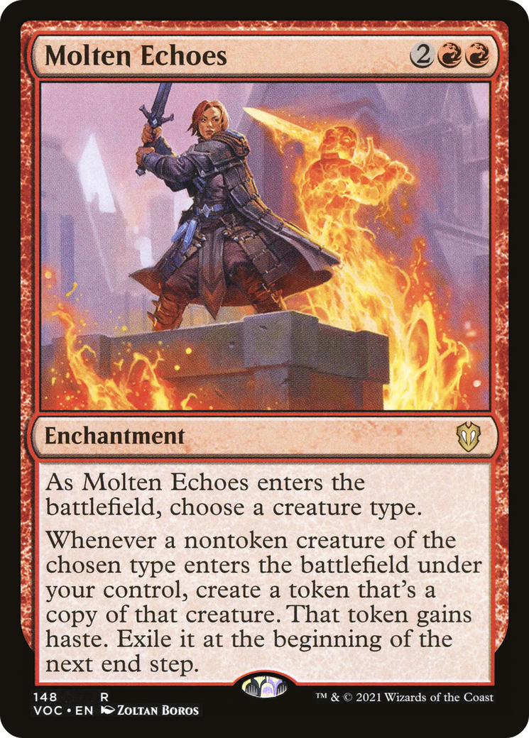 Molten Echoes (VOC-148)  - Crimson Vow Commander