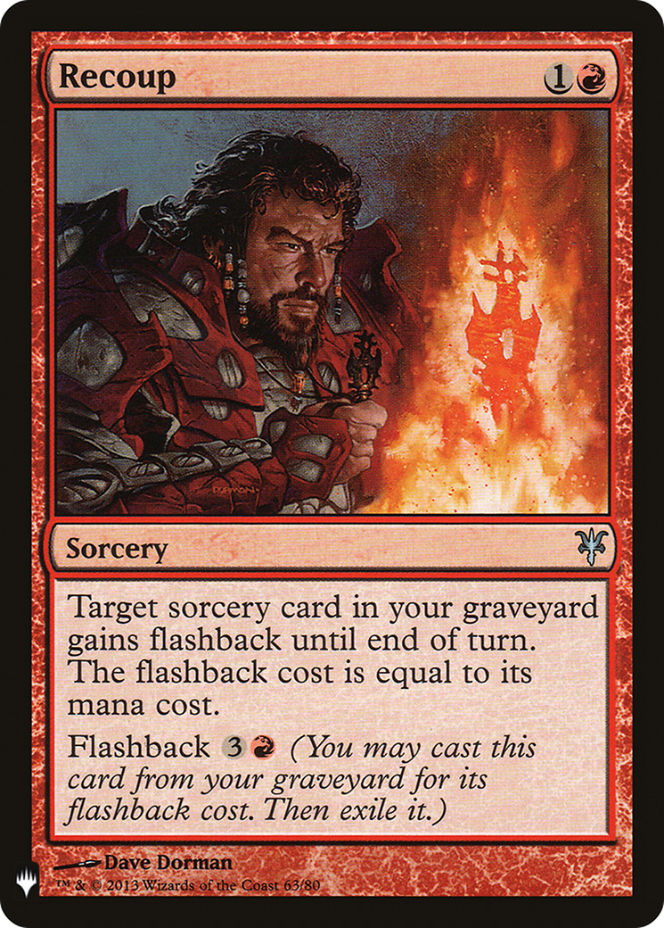 Recoup (LIST-DDK-63)  - The List