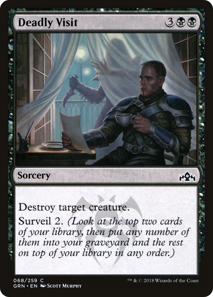 Deadly Visit (GRN-068)  Foil - Guilds of Ravnica