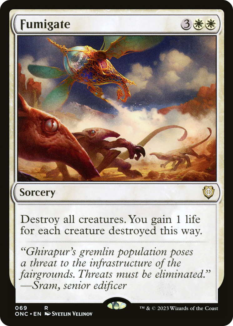 Fumigate (ONC-069)  - Phyrexia: All Will Be One Commander