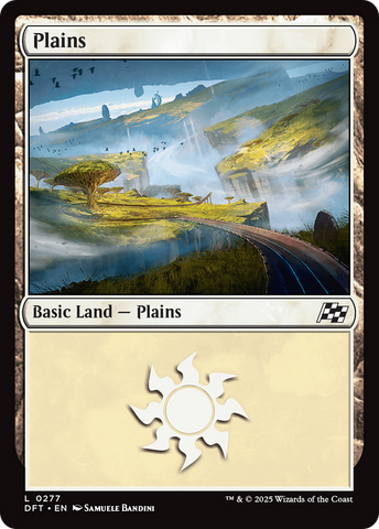 Plains (0277) (DFT-277)  Foil - Aetherdrift