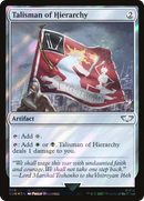 Talisman of Hierarchy (Surge Foil) (40K-256)  Foil - Warhammer 40,000 Commander
