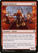 Seven Dwarves (ELD-141)  Foil - Throne of Eldraine