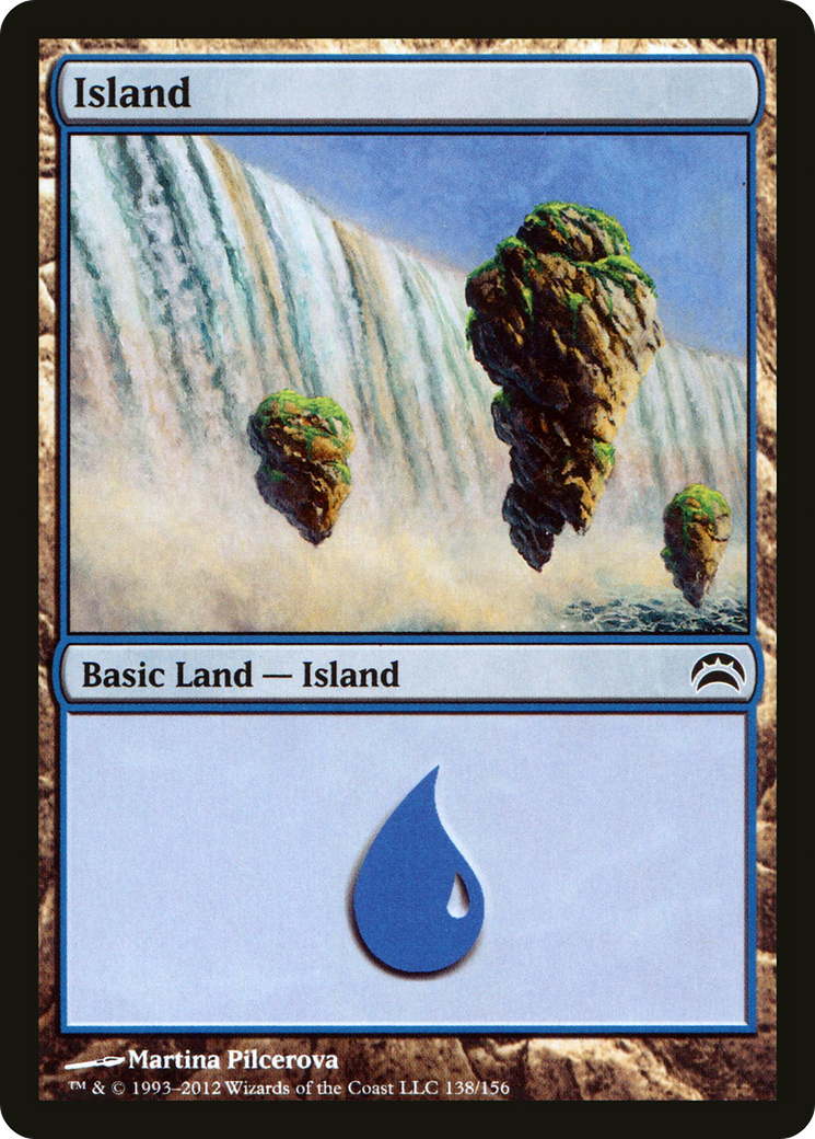 Island (138) (PC2-138)  Foil - Planechase 2012