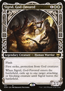 Sigrid, God-Favored (Showcase) (KHM-301)  Foil - Kaldheim