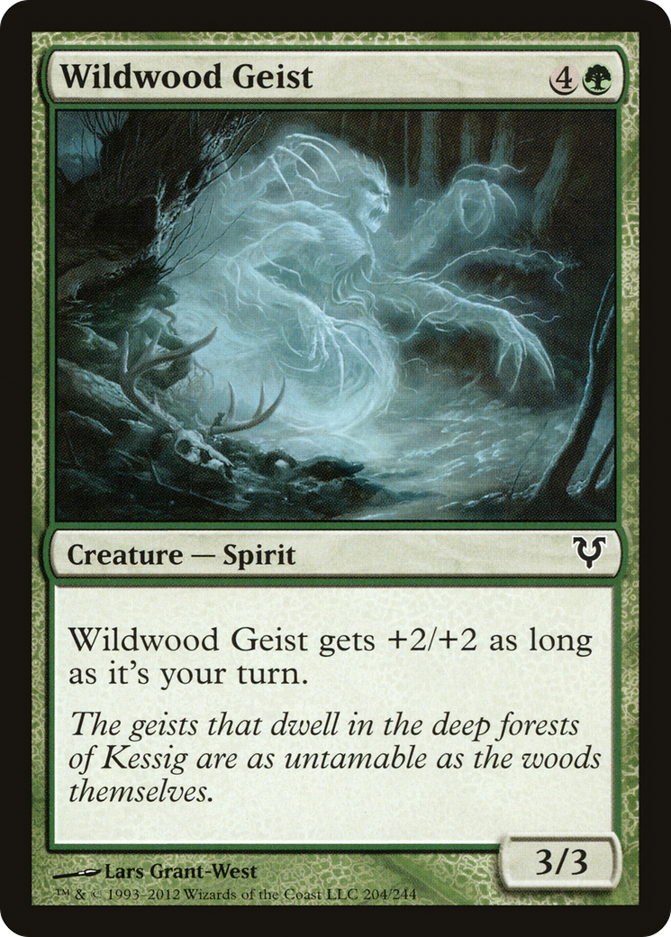 Wildwood Geist (AVR-204)  - Avacyn Restored