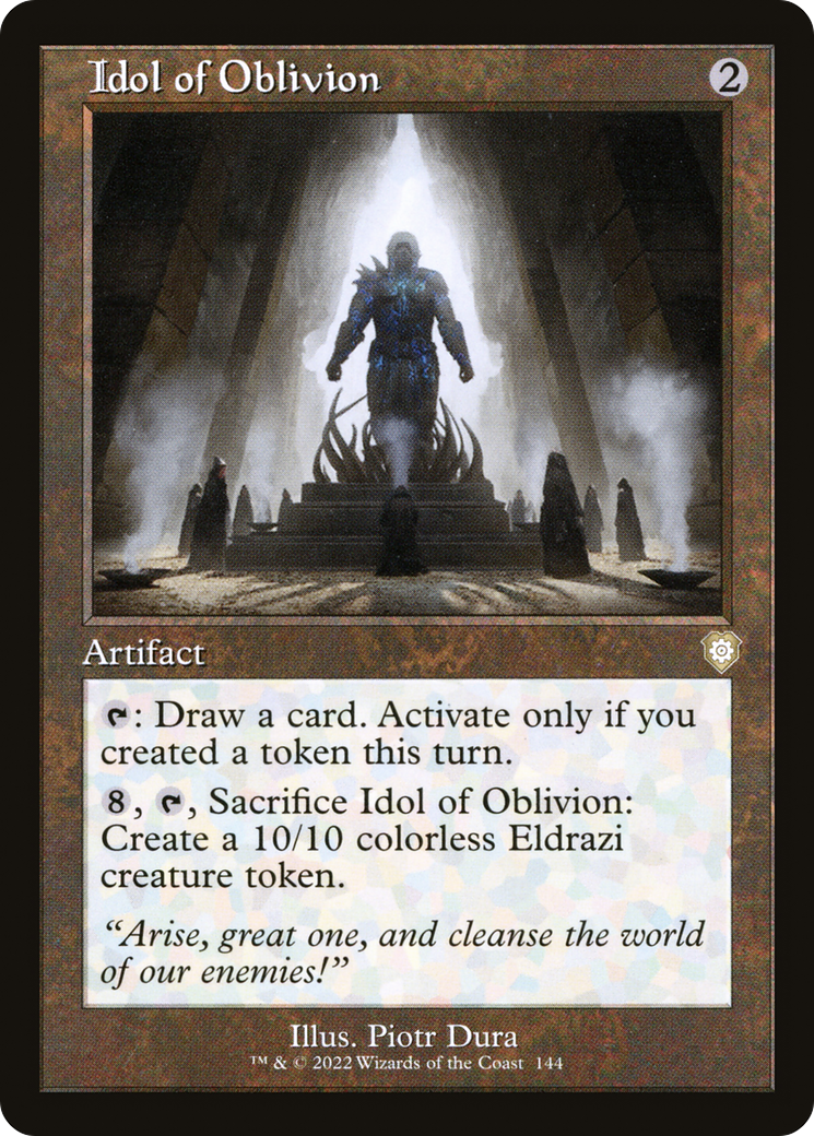Idol of Oblivion (Retro Frame) (BRC-144)  - The Brothers' War Commander