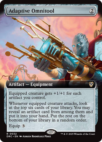 Adaptive Omnitool (Extended Art) (DRC-032)  - Commander: Aetherdrift: (Extended Art)
