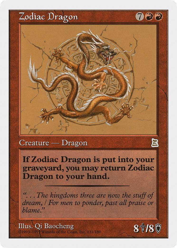 Zodiac Dragon (PTK-131)  - Portal Three Kingdoms