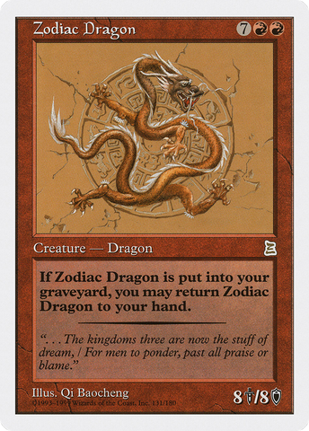 Zodiac Dragon (PTK-131)  - Portal Three Kingdoms