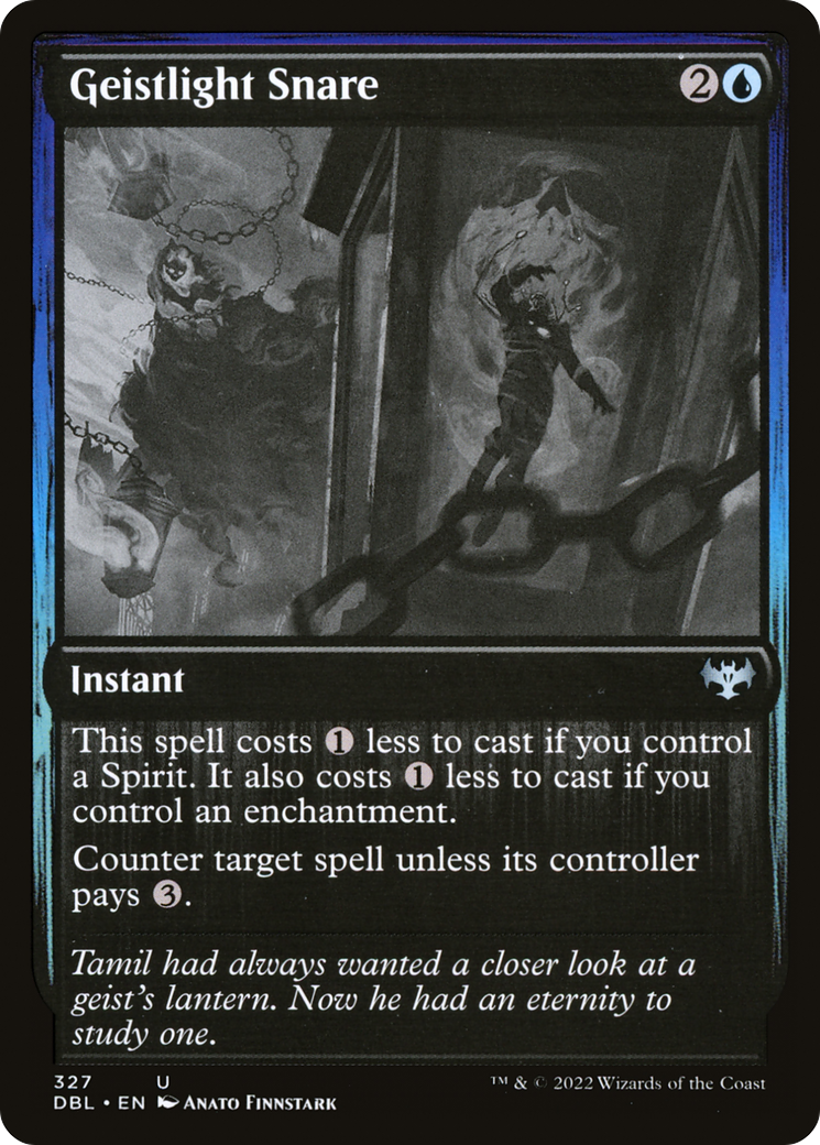 Geistlight Snare (DBL-327)  Foil - Innistrad: Double Feature