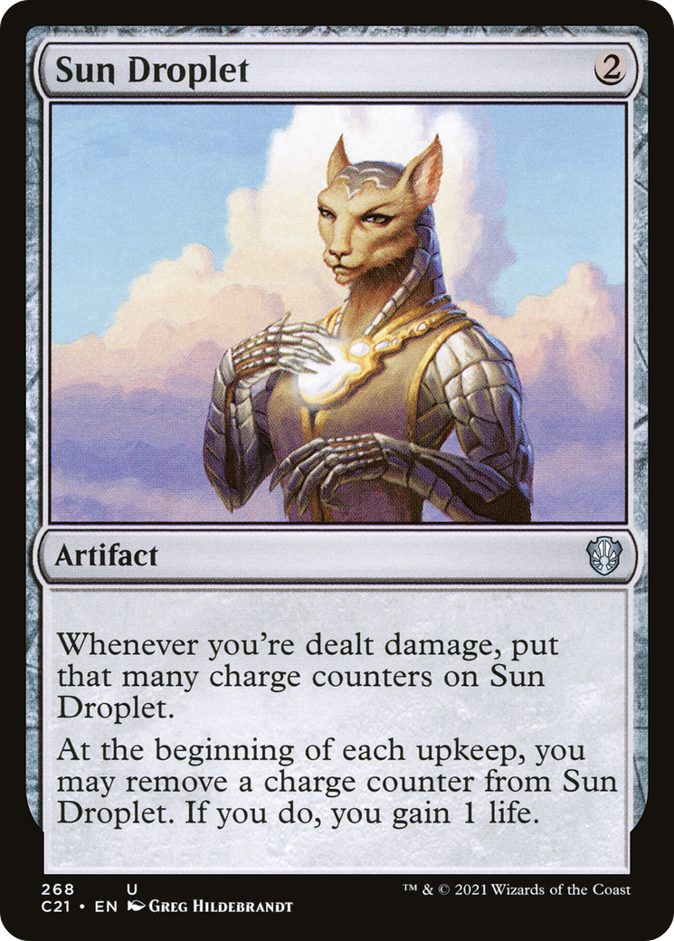 Sun Droplet (C21-268)  - Commander 2021
