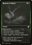 Return to Nature (DBL-195) - Innistrad: Double Feature Foil