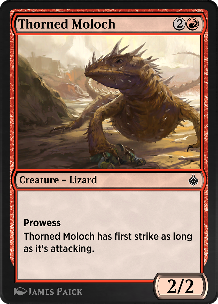 Thorned Moloch (AKR-177)  - Amonkhet Remastered