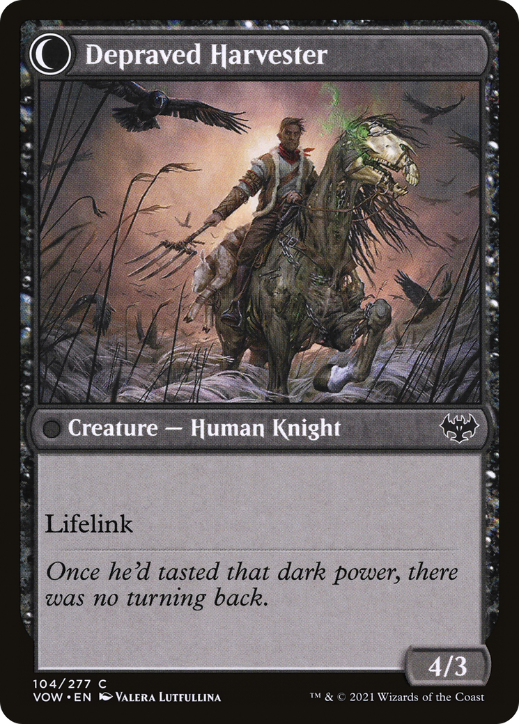 Desperate Farmer (VOW-104)  - Innistrad: Crimson Vow: (Double Faced Transform)